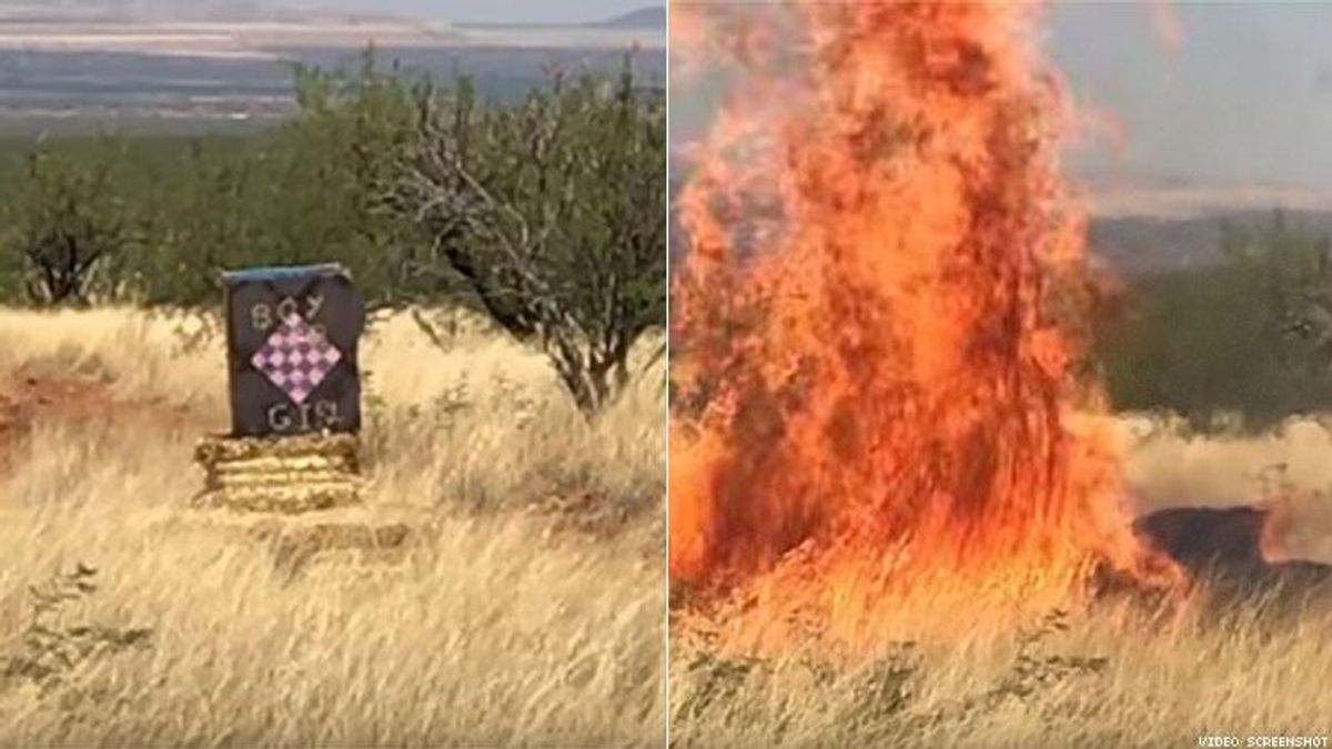 Border Agent’s Gender Reveal Party Explosion Causes $8.2 Million Fire