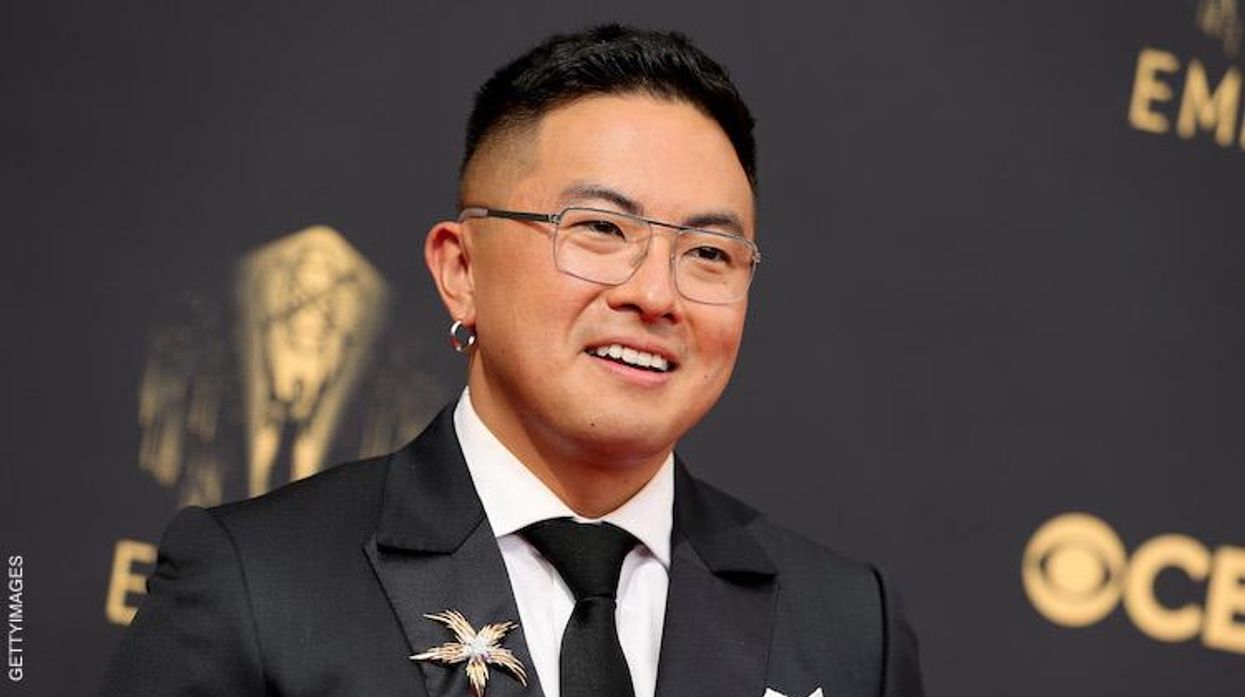 Bowen Yang on red carpet