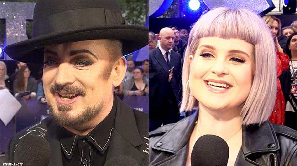 Boy George Kelly Osbourne