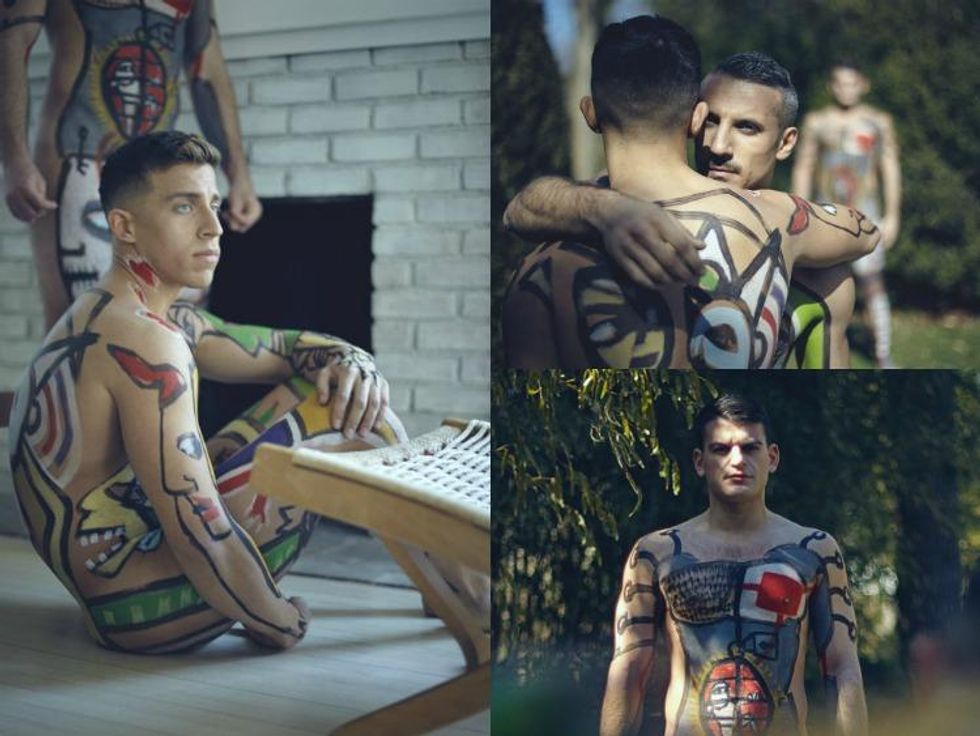 'Boy, Interrupted' Uses Body Paint to Document Troubled Queer Relationships
