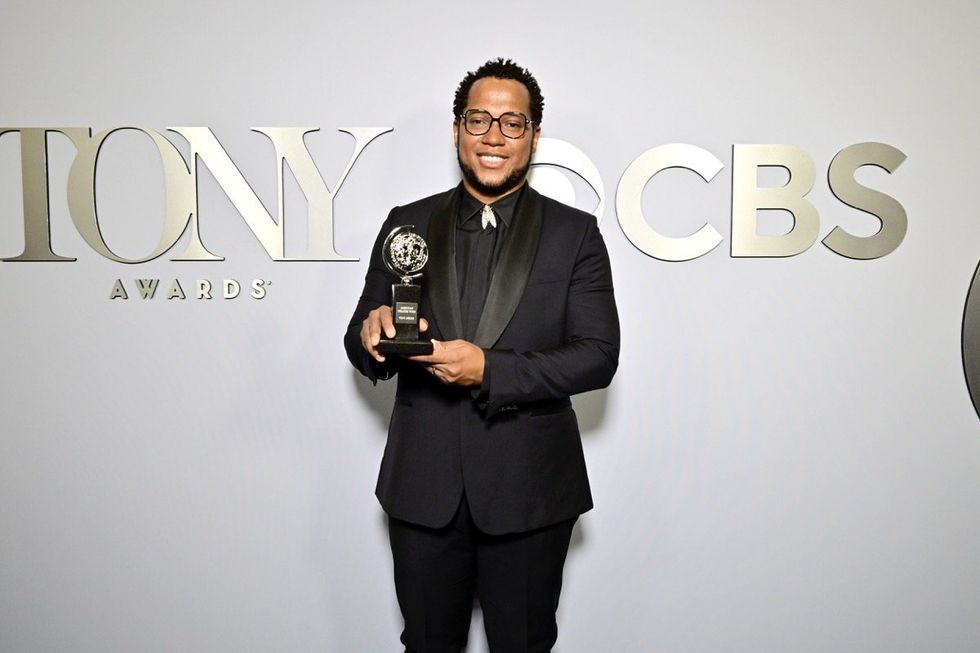 Branden Jacobs-Jenkins at the 77th Tony Awards