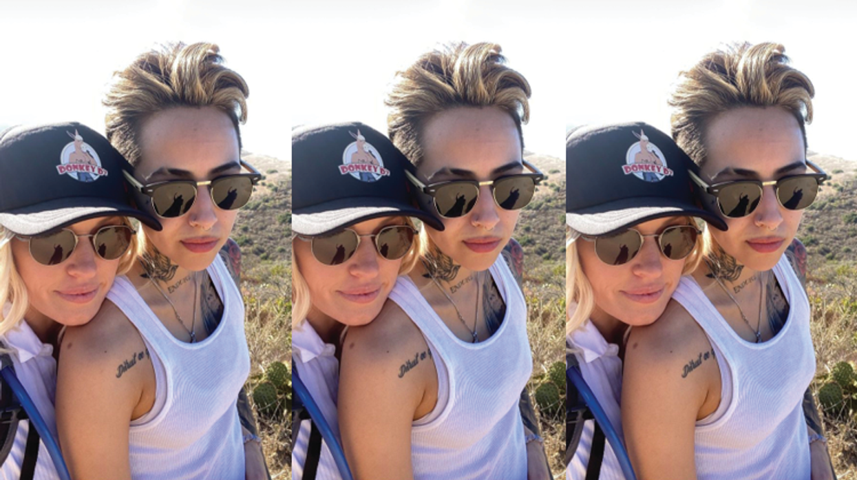 Braunwyn Windham-Burke and Kris