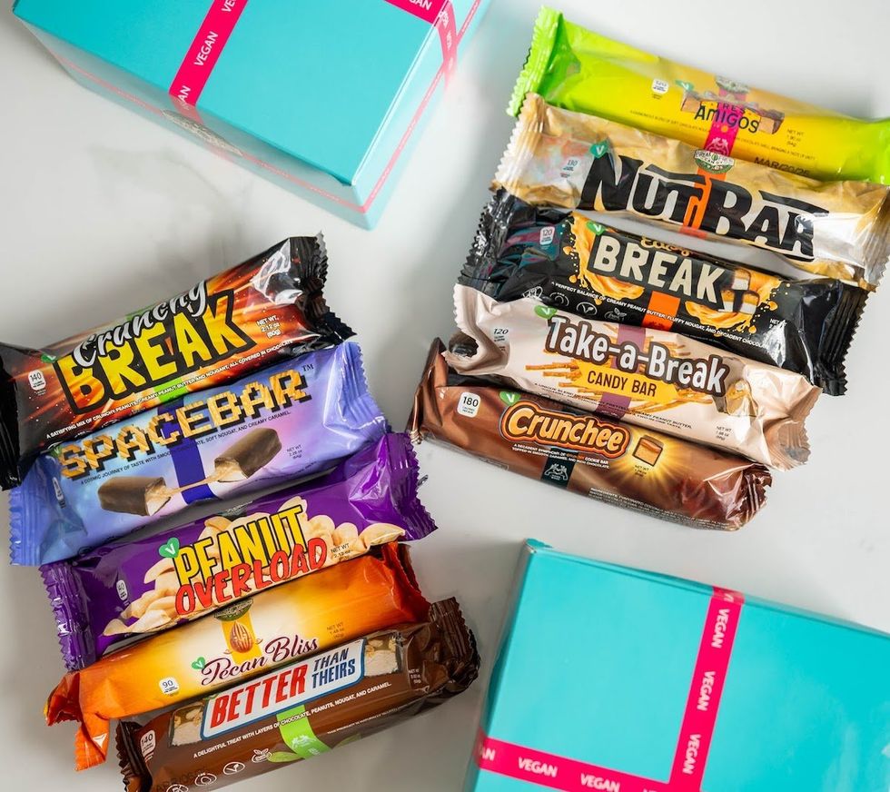 Break Free plant-based candy bars
