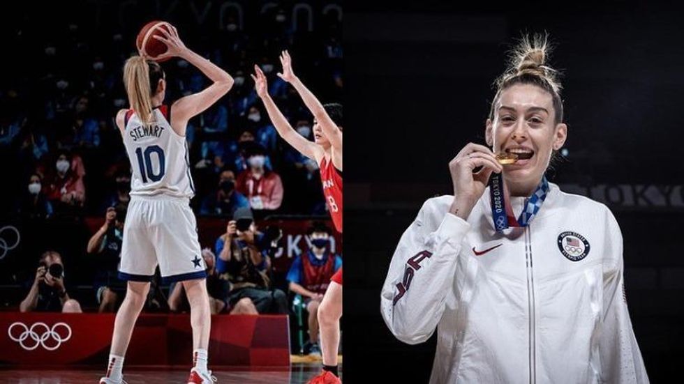 Breanna Stewart and Marta Xargay Casademon Reveal New Baby!