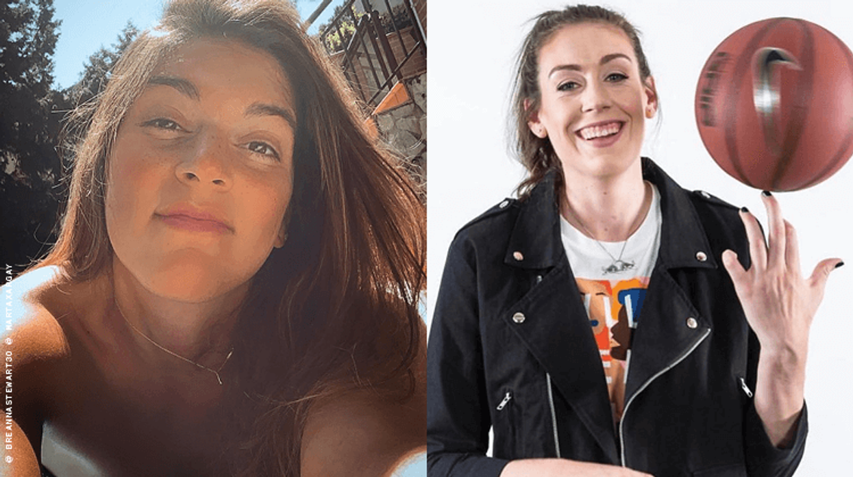 Breanna Stewart and Marta Xargay