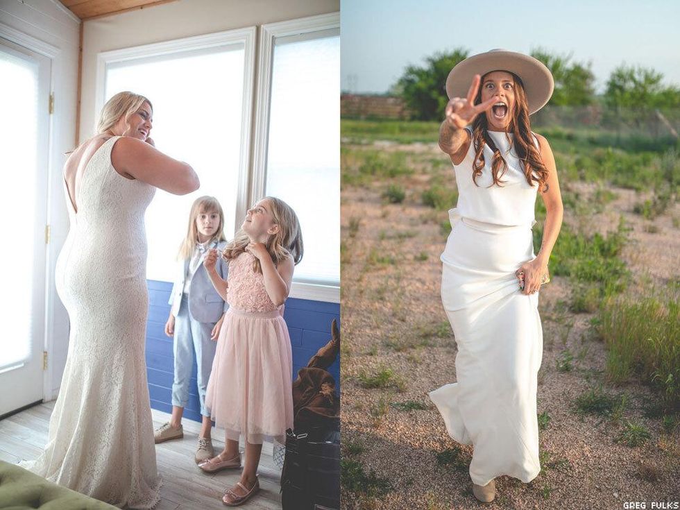 Bri and Lindsey Leaverton wedding