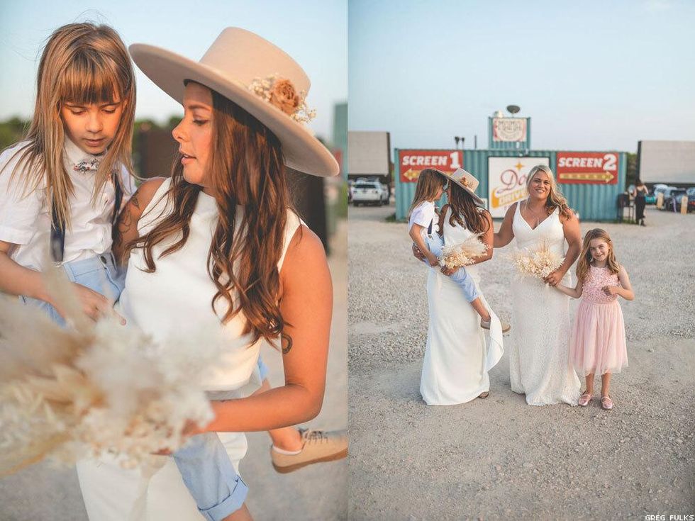 Bri and Lindsey Leaverton wedding