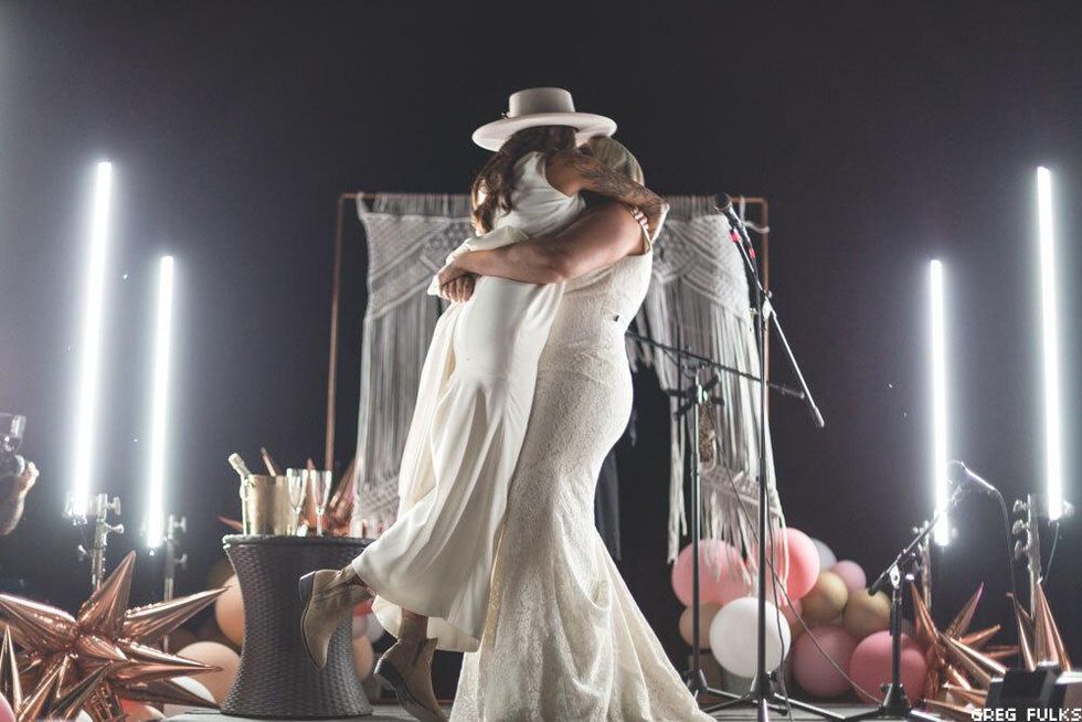 Bri and Lindsey Leaverton wedding