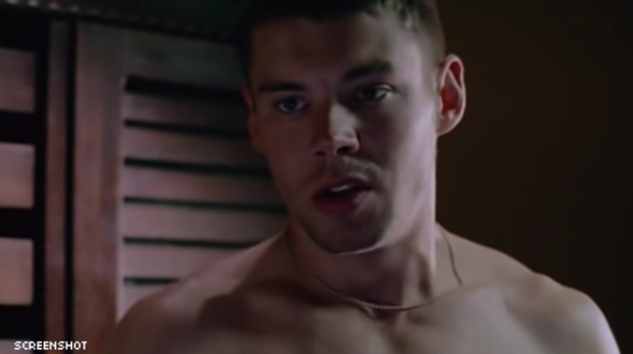 Brian J Smith shirtless.
