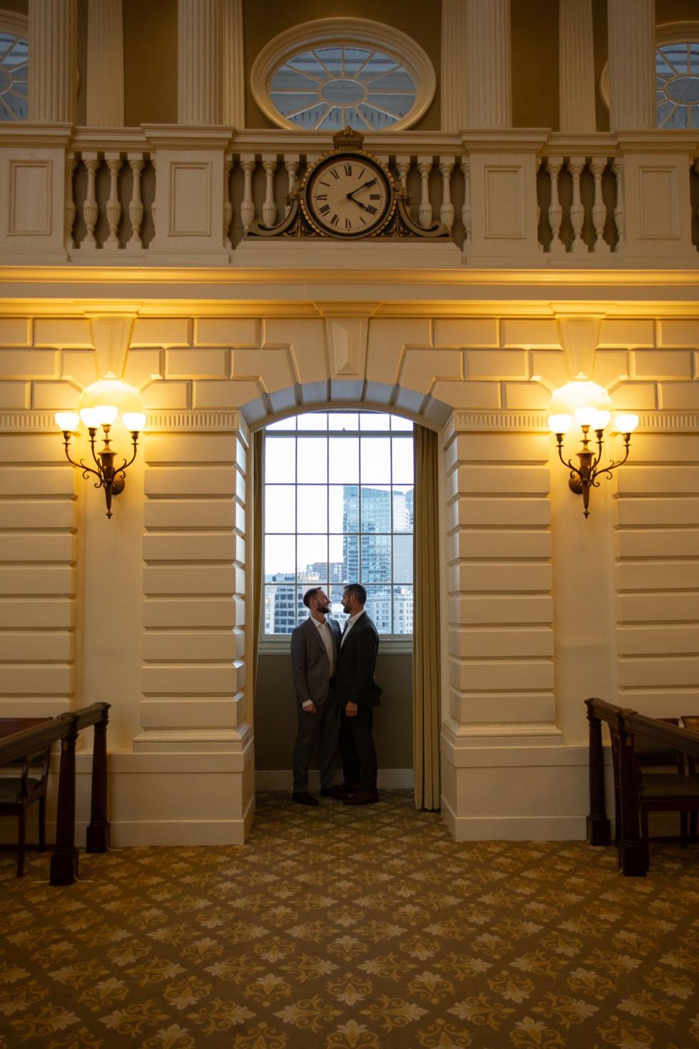 Brian Sims PA small gay wedding married to Alex Drakos