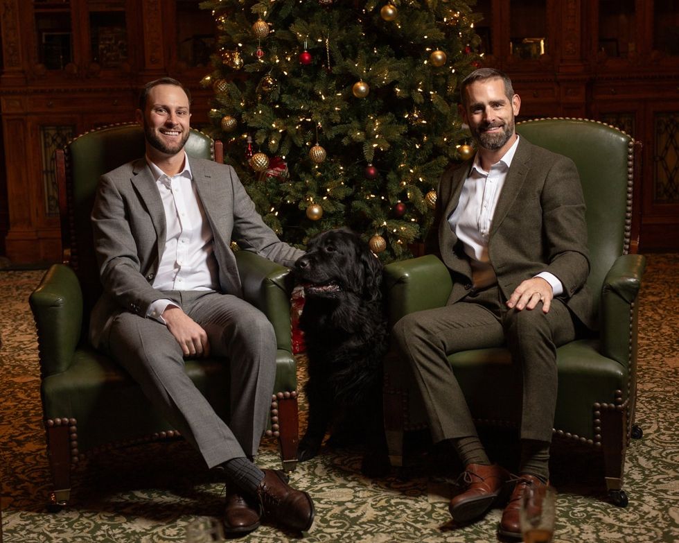 Brian Sims PA small gay wedding married to Alex Drakos