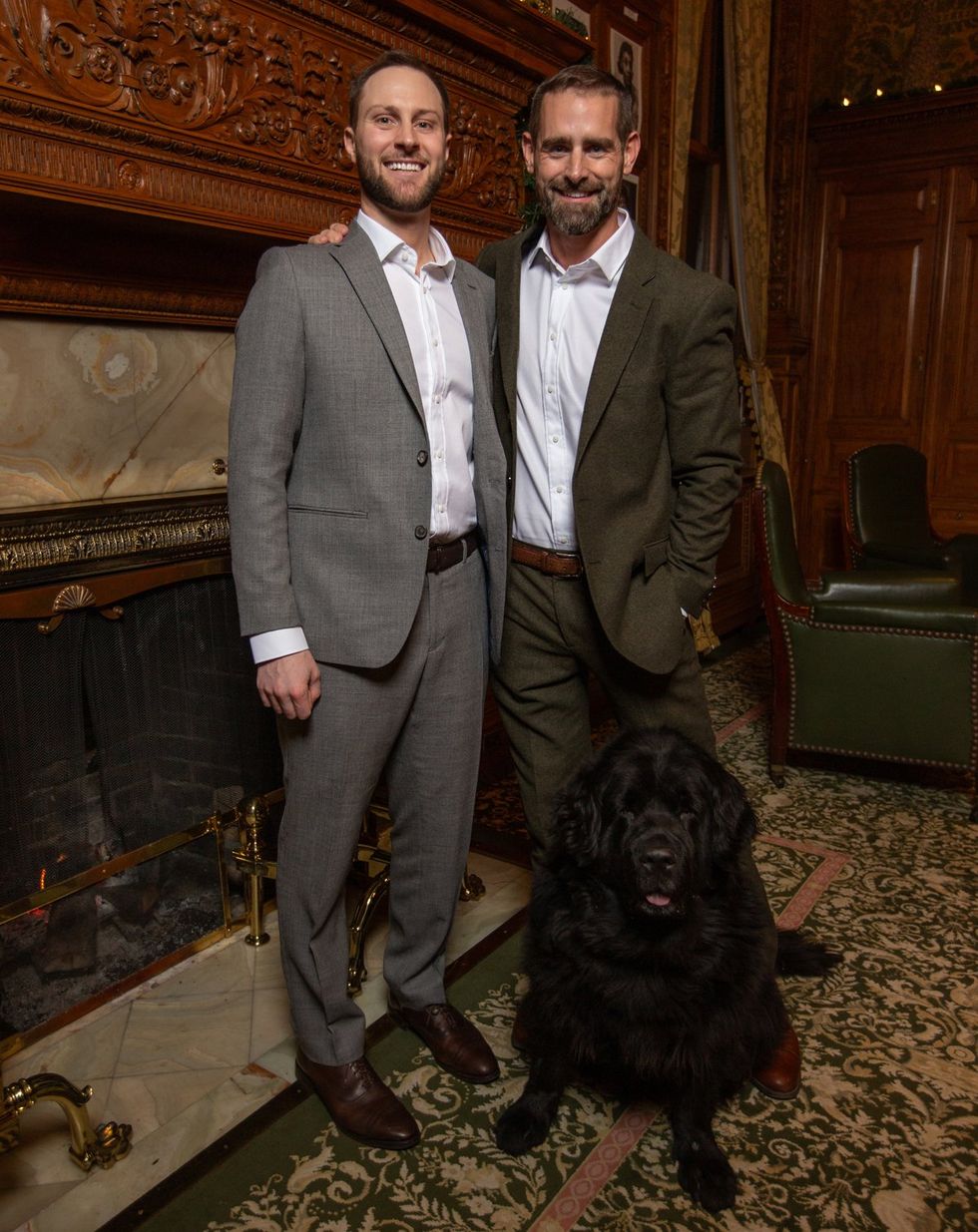 Brian Sims PA small gay wedding married to Alex Drakos
