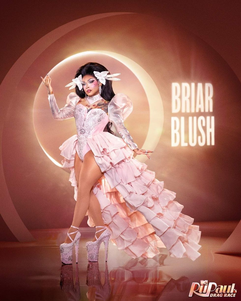 Briar Blush on \u200bRuPaul's Drag Race\u200b season 18