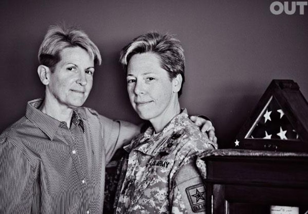 Brig. Gen. Tammy S. Smith & Tracey Hepner