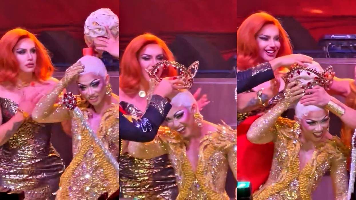 Brigiding crowning as the winner of Drag Race Philippines: Slaysian Royale.