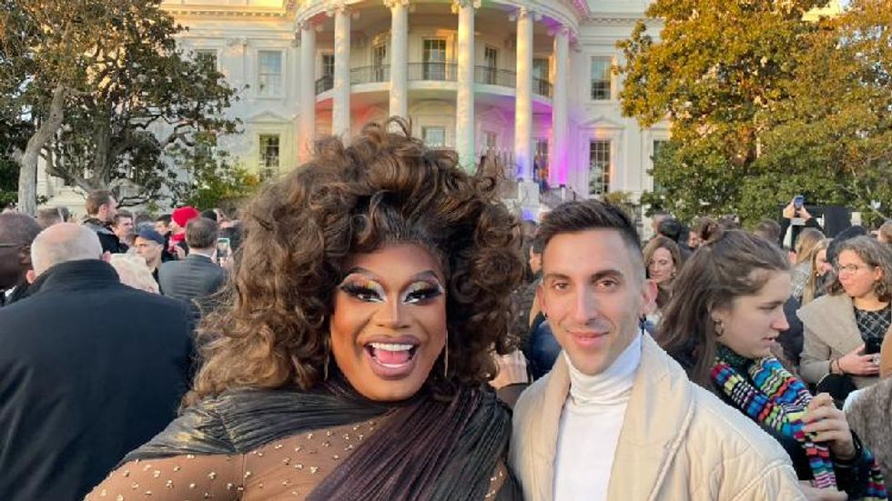 Brita Filter and Marti G. Cummings at the White House