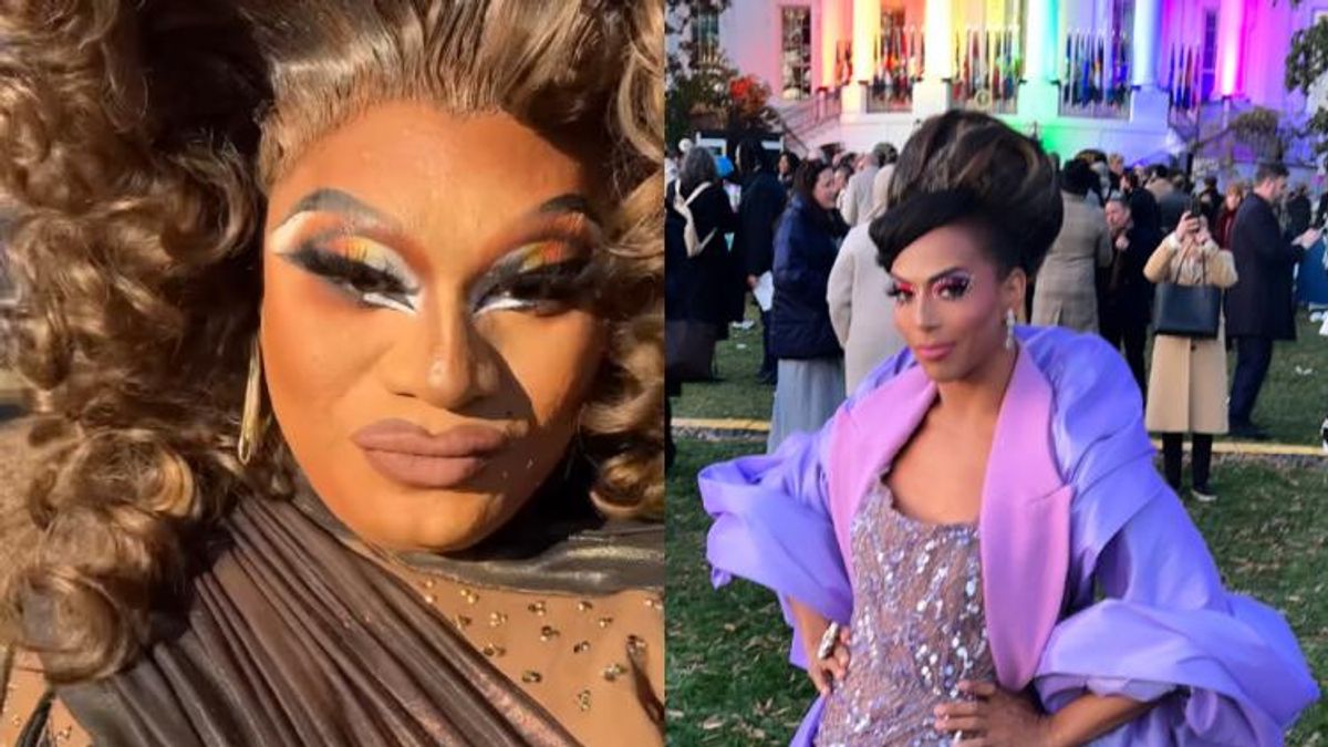 Brita Filter and Shangela at the White House