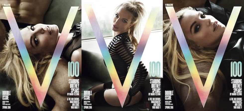 Britney Spears V magazine
