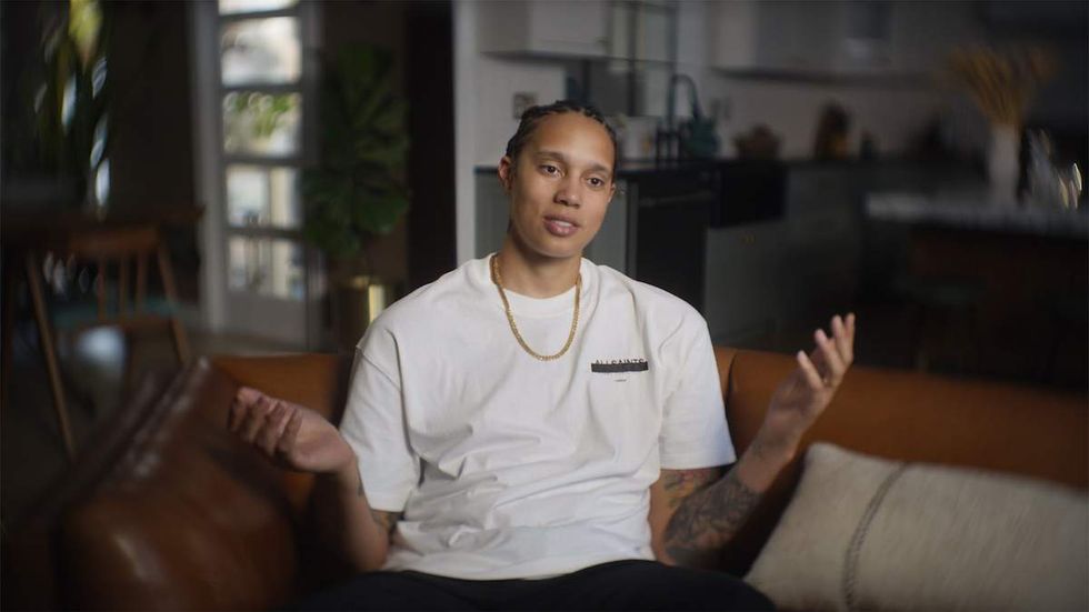 Brittney Griner in The Brittney Griner Story by Alex Stapleton