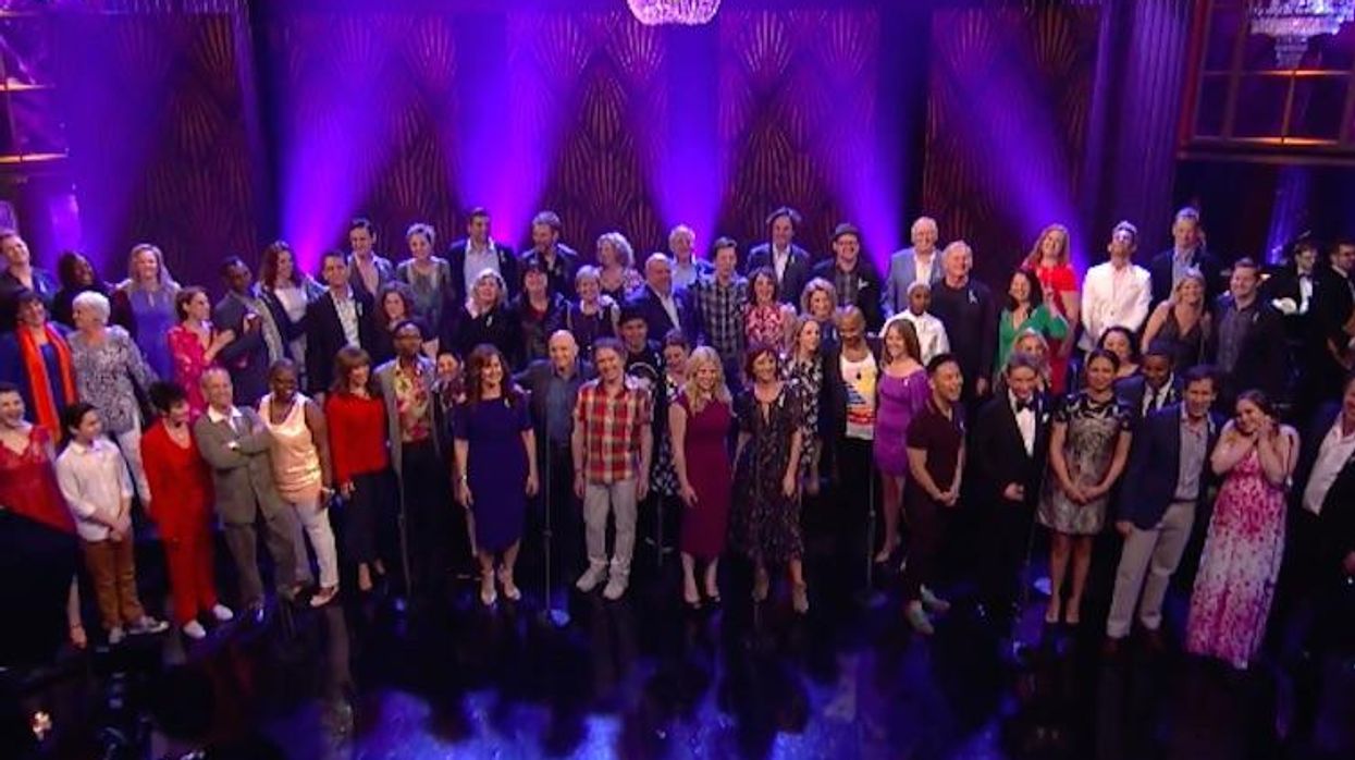 Broadway sings What The World Needs Now Is Love