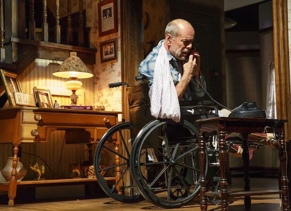 Bruce Willis in Misery