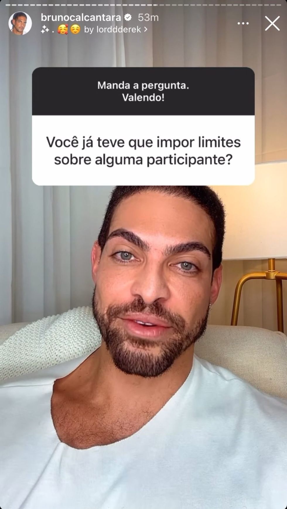 Bruno Alcantara via Instagram stories