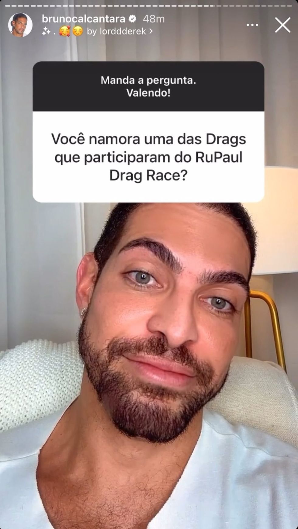 Bruno Alcantara via Instagram stories