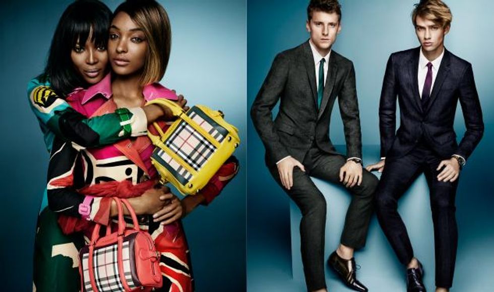 First Look: Naomi Campbell For Burberry Spring/Summer 2015