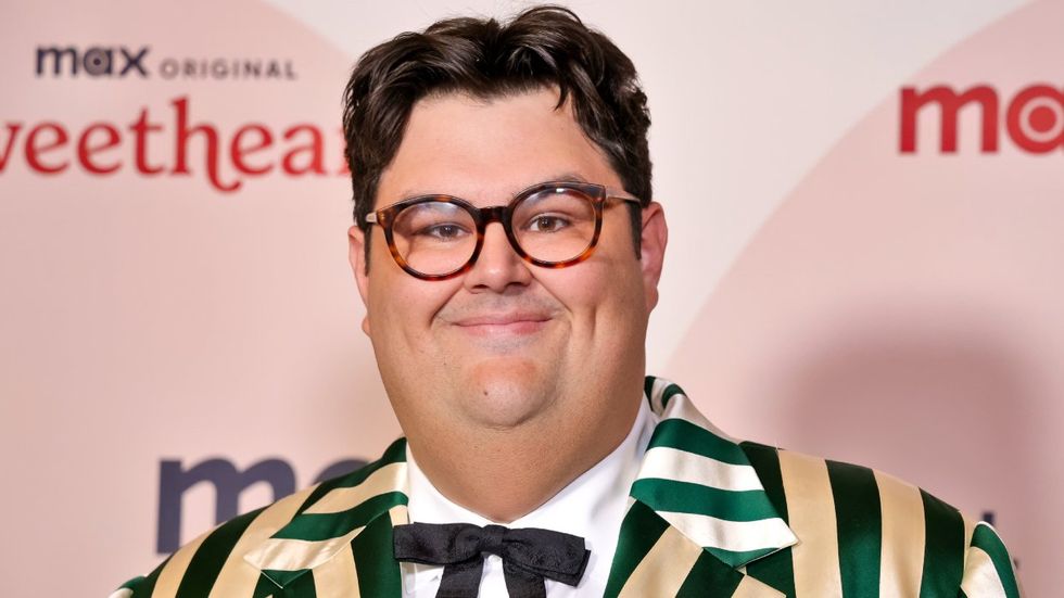 Caleb Hearon at the grand premiere of HBO Max's Sweethearts