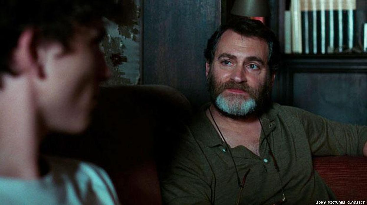 Call Me By Your Name scene where Elio's father gives a monologue.