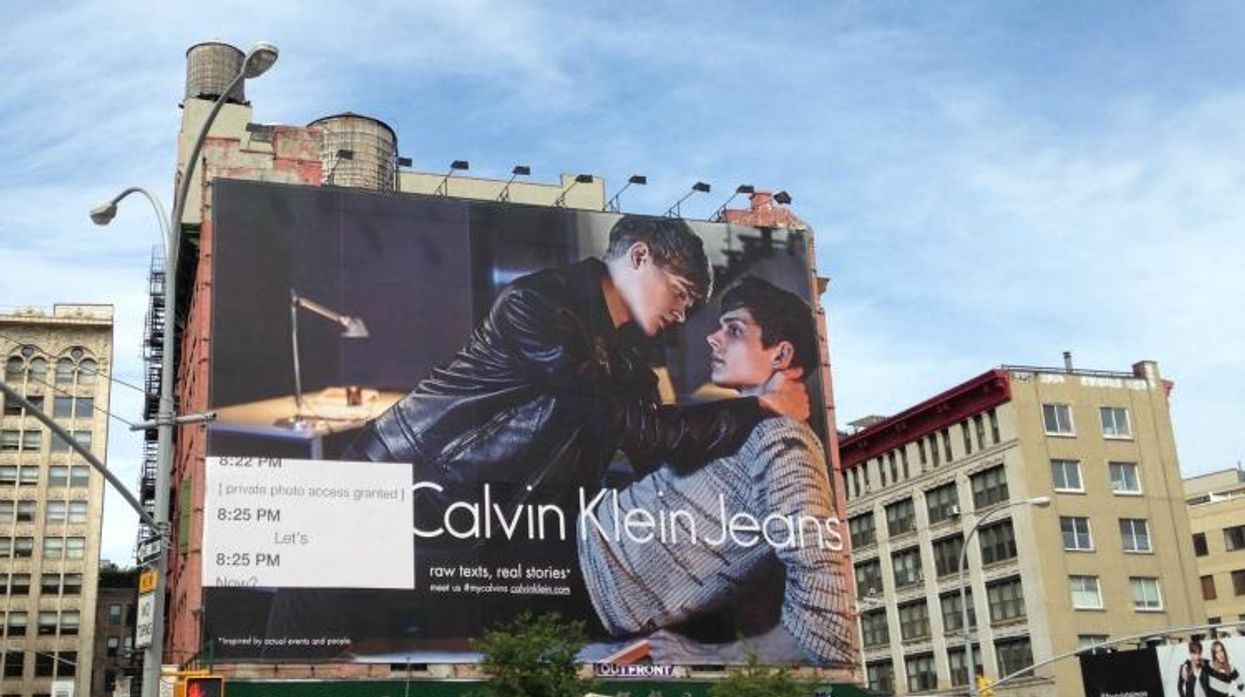 Calvin Klein BillBoard SoHo