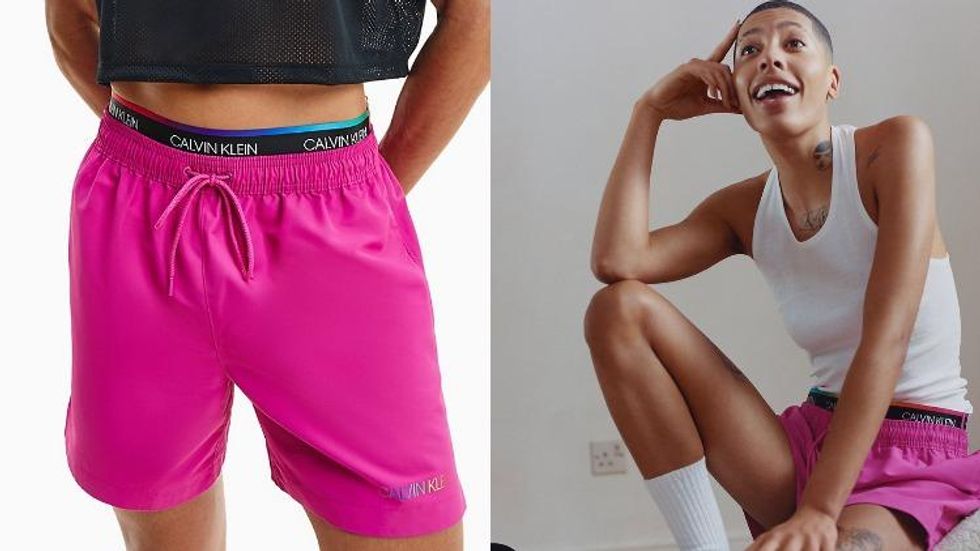 Calvin Klein's new 2021 Pride Collection of clothing and accessories