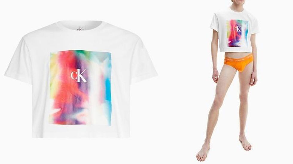 Calvin Klein's new 2021 Pride Collection of clothing and accessories