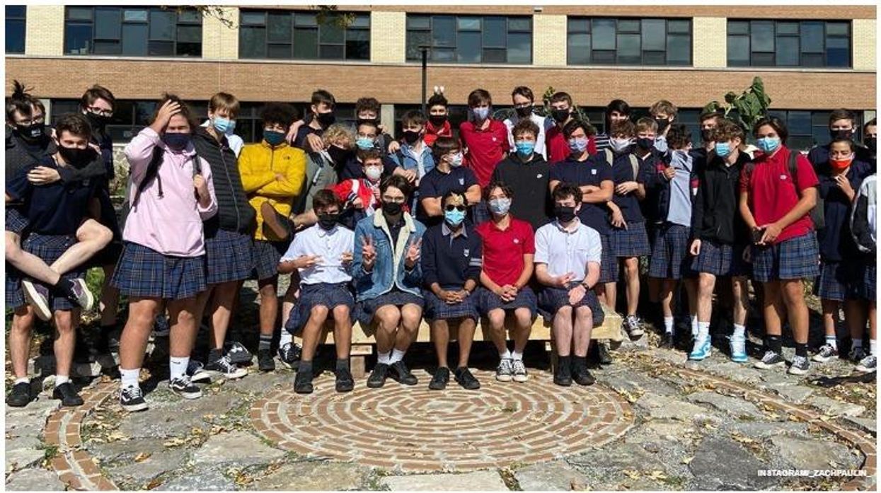 Canadian Student Zachary Paulin Got 100 Boys To Wear Skirts To School