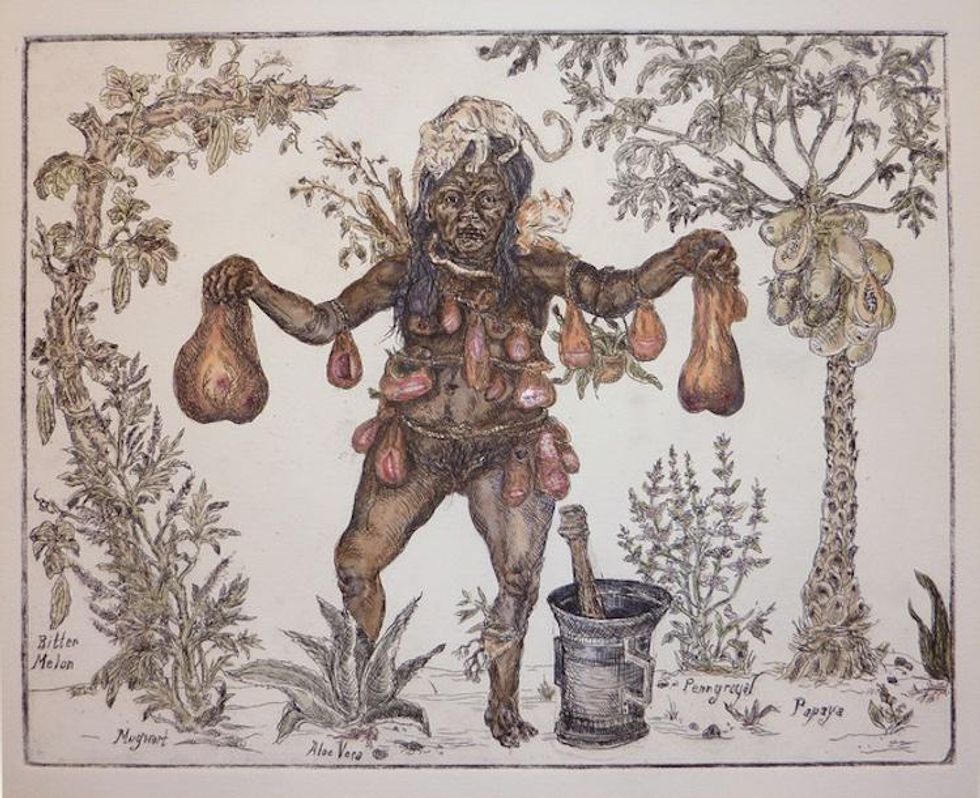 Candice Lin, Sycorax’s Collections (Happiness), 2011.