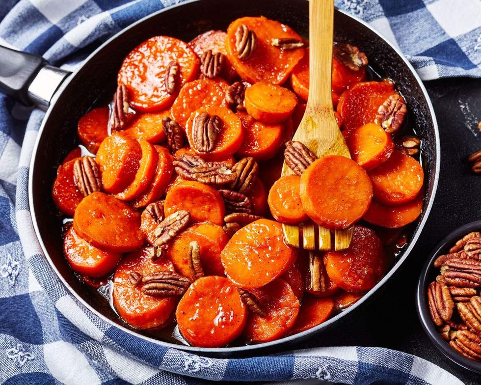 candied yams with pecans