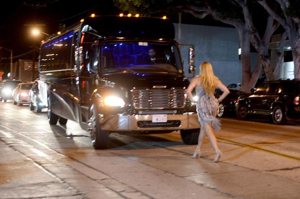 Candis Cayne Stopping Traffic