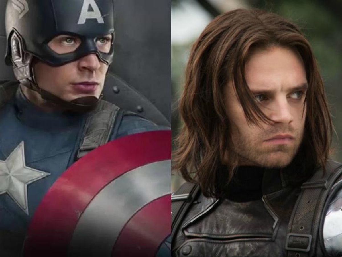 Captain America and Bucky Barnes