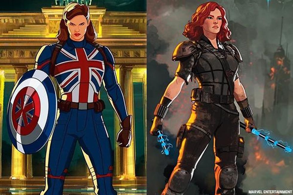 Captain Carter and Black Widow