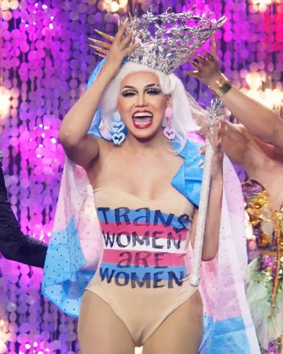 Captivating Katkat on Drag Race Philippines season 2