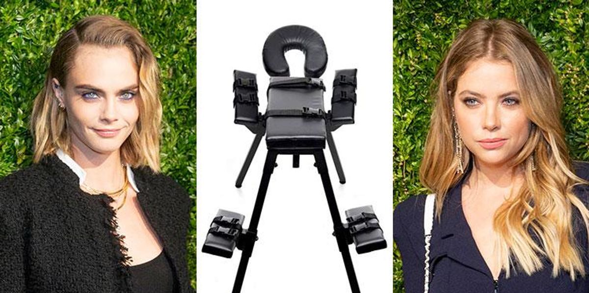 Cara Delevingne and Ashley Benson Spotted with a $384 Sex Bench | Out.com Cara Delevingne and Ashley Benson Spotted with a $384 Sex Bench | Out.com