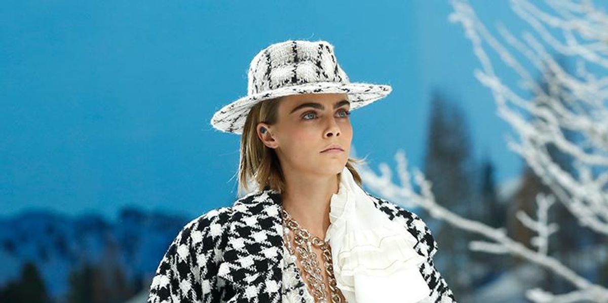 Chanel honored creative designer Karl Lagerfeld at Paris' Fashion Week