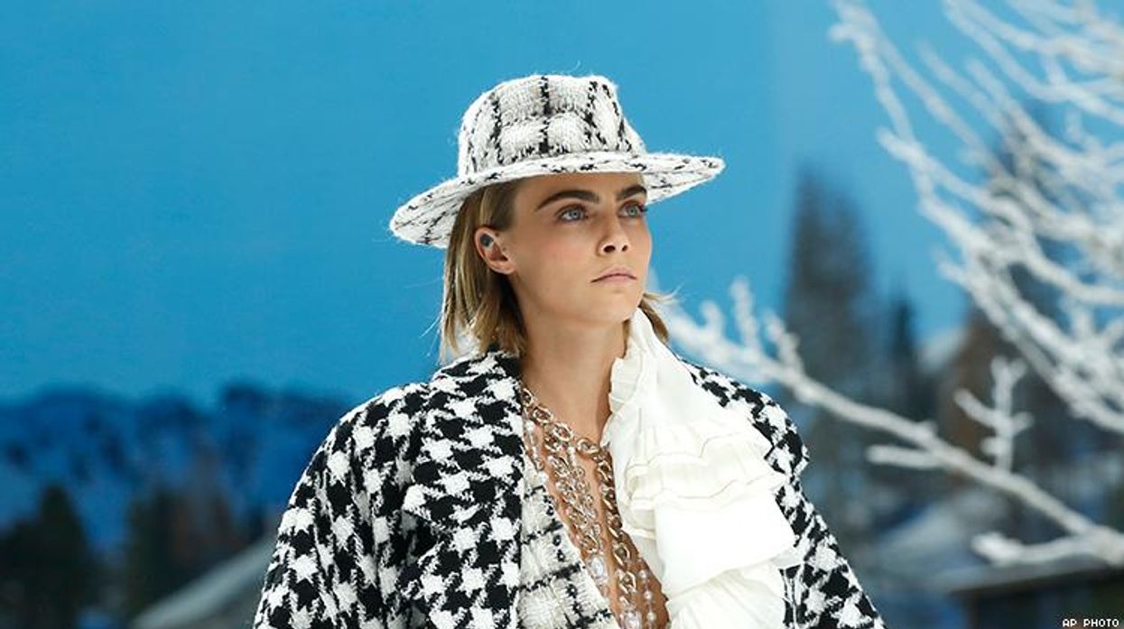 Cara Delevingne at Chanel