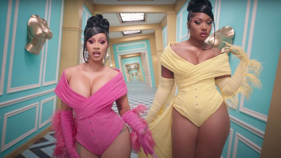 Cardi B and Megan Thee Stallion