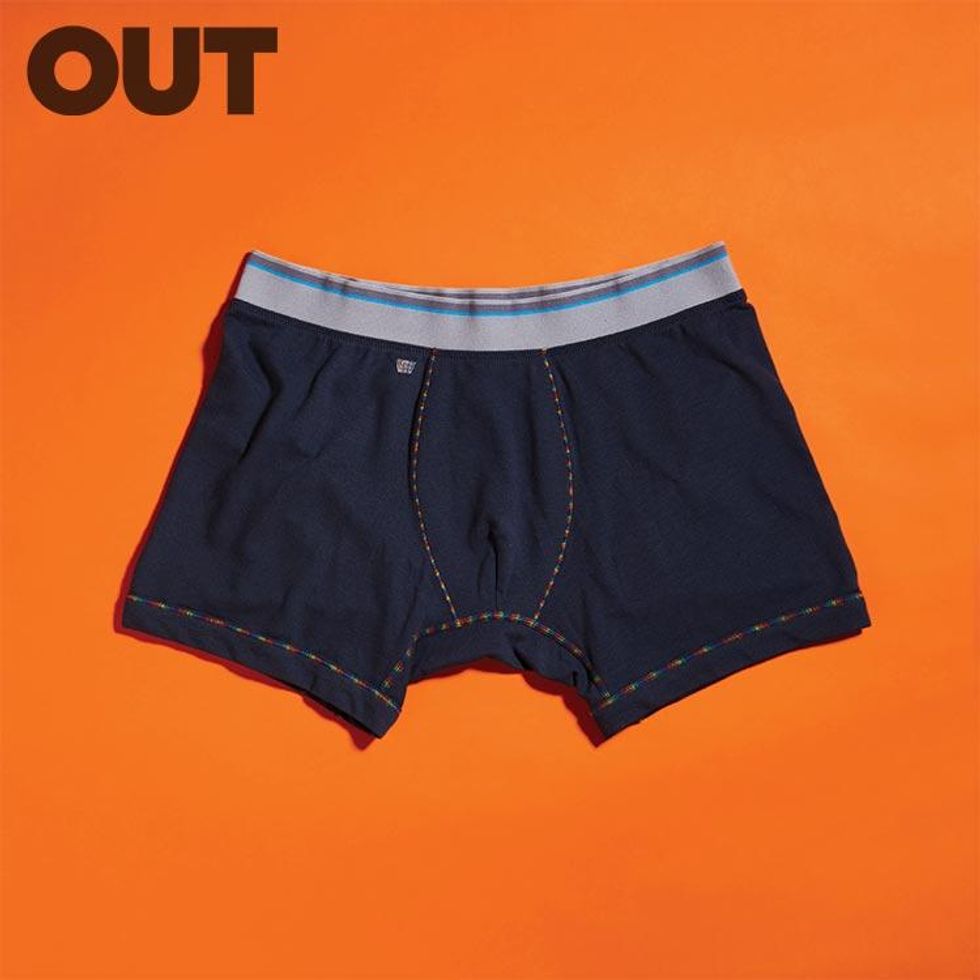 Cardigan, $1,180, and Shirt, $260 (3 pack), by Prada; Pants, $950, by Bottega Veneta.