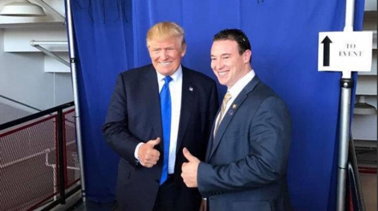 Carl Higbie, Donald Trump