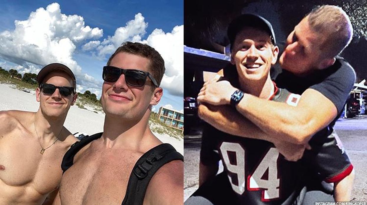Carl Nassib and Soren Dahl