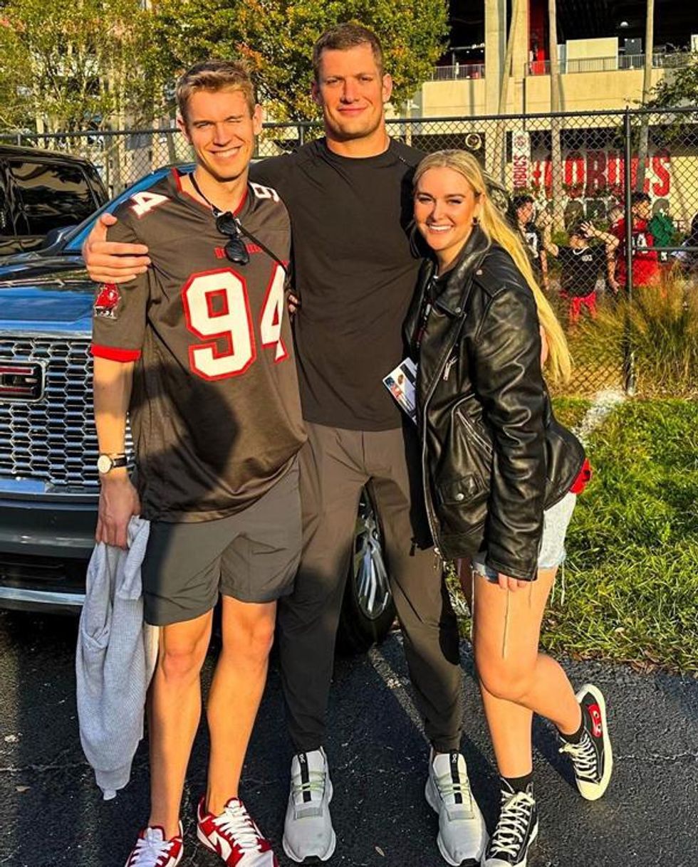 Carl Nassib and Soren Dahl