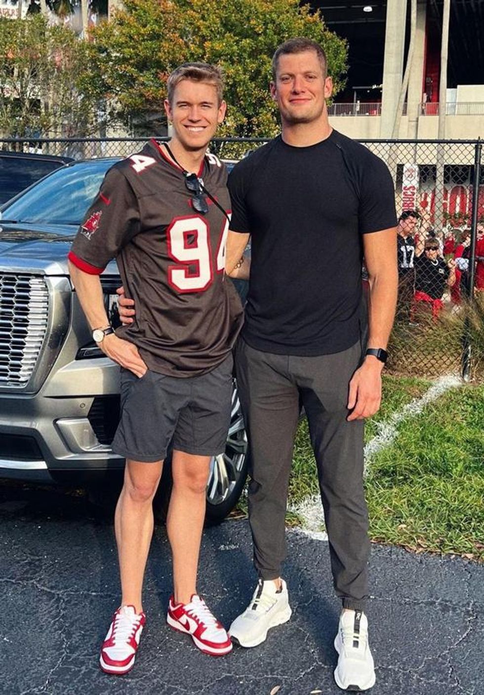 Carl Nassib and Soren Dahl