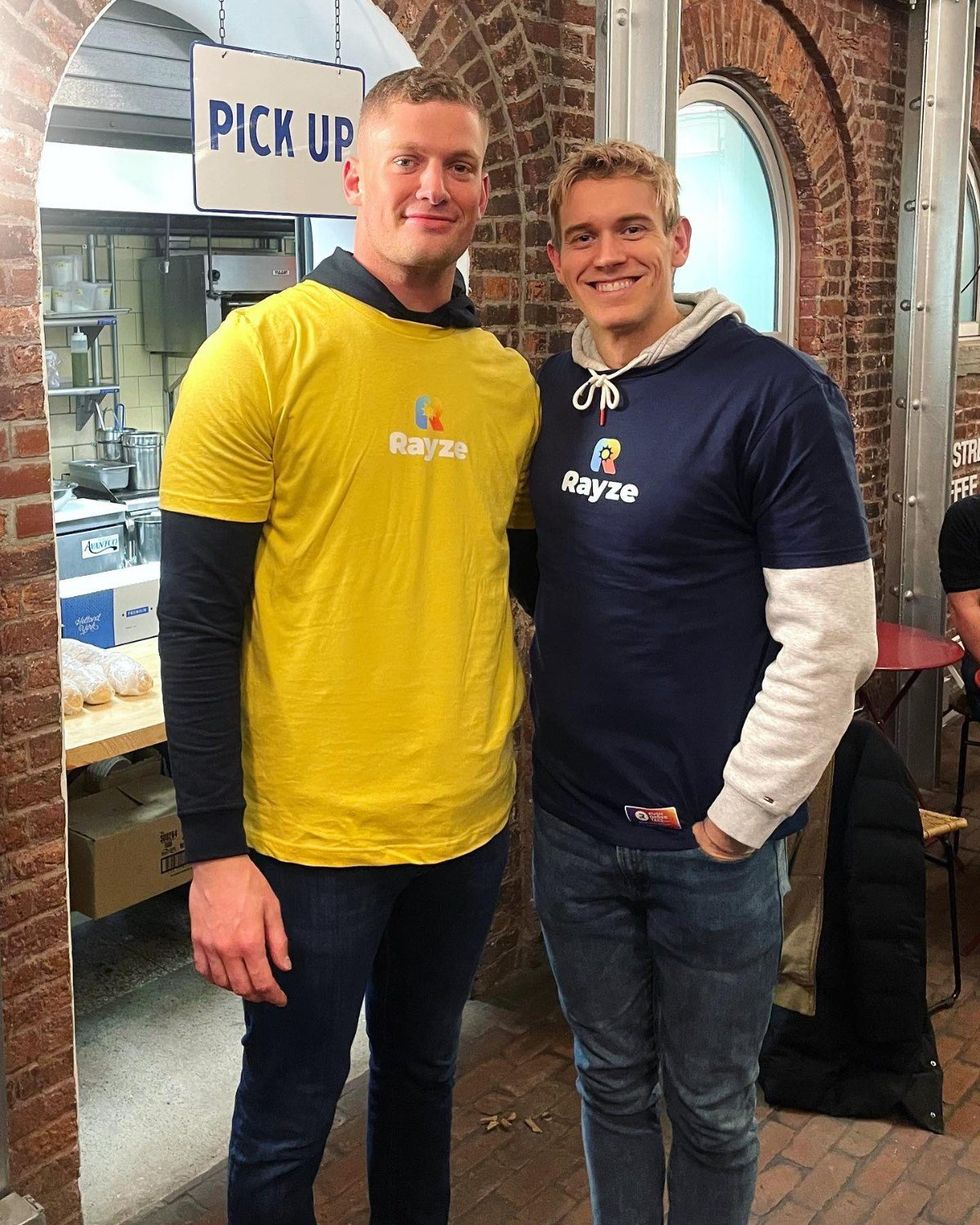 Carl Nassib and Soren Dahl